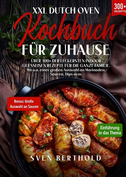 Produktbild: XXL Dutch Oven Kochbuch f&uuml;r Zuhause