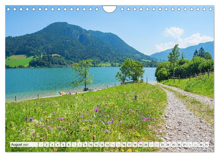 Produktbild: Schliersee-Idylle (Wandkalender 2027 DIN A4 quer), CALVENDO Monatskalender