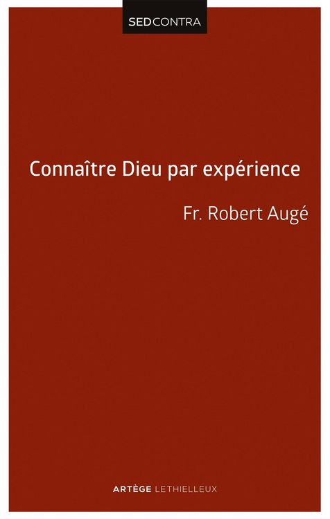 Produktbild: Conna&icirc;tre Dieu par exp&eacute;rience