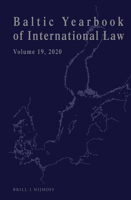 Produktbild: Baltic Yearbook of International Law, Volume 19 (2020)