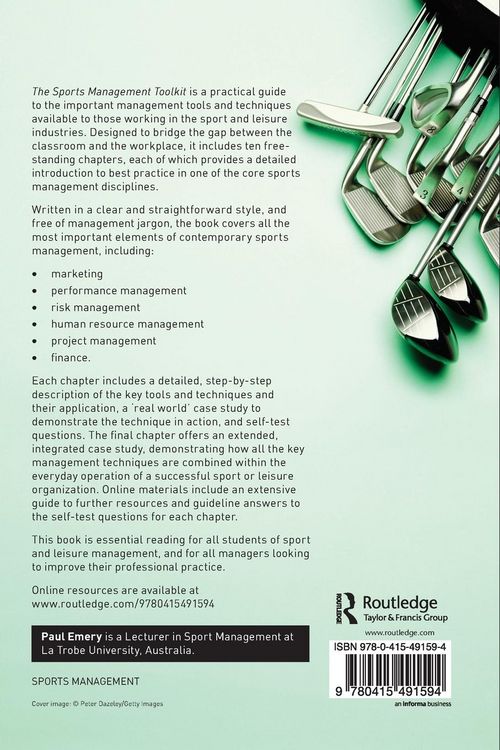 Produktbild: The Sports Management Toolkit