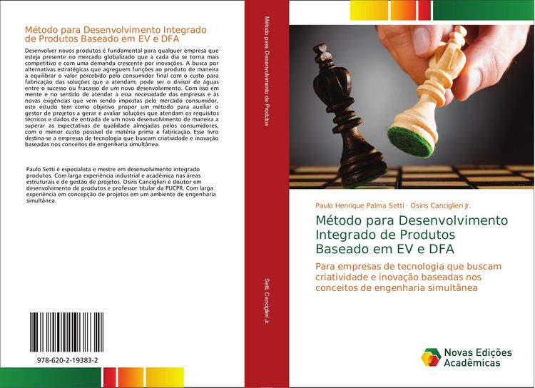 Produktbild: M&eacute;todo para Desenvolvimento Integrado de Produtos Baseado em EV e DFA