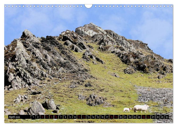 Produktbild: Welsh Landscapes (Wall Calendar 2026 DIN A3 landscape), CALVENDO 12 Month Wall Calendar