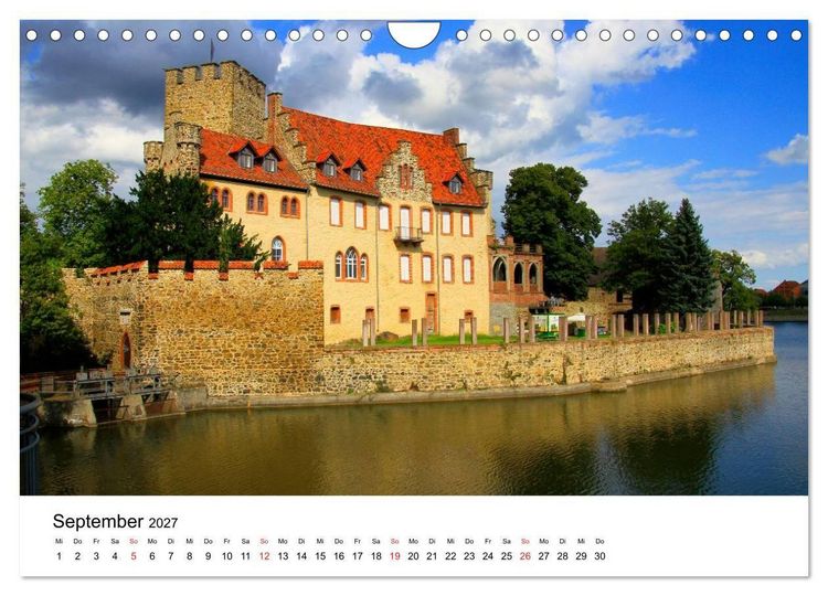 Produktbild: Deutschlands Burgen - Von der Burg zum Schloss (Wandkalender 2027 DIN A4 quer), CALVENDO Monatskalender