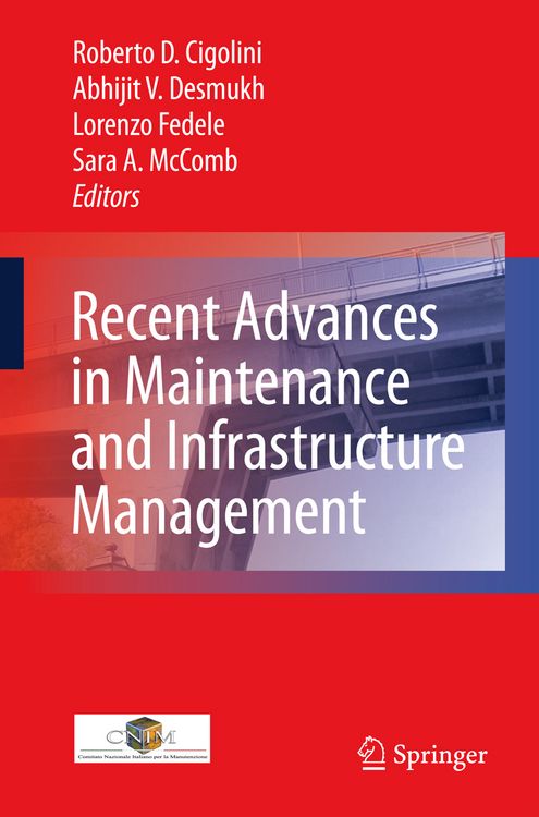 Produktbild: Recent Advances in Maintenance and Infrastructure Management