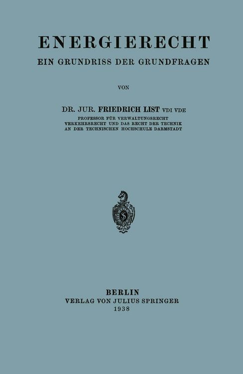 Produktbild: Energierecht