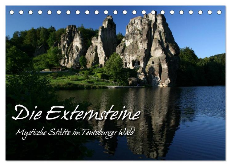 Produktbild: Die Externsteine (Tischkalender 2026 DIN A5 quer), CALVENDO Monatskalender