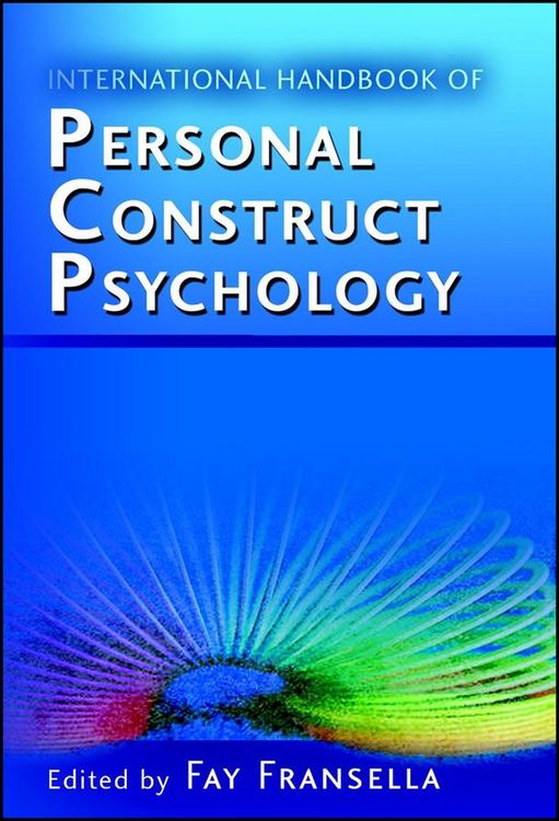 Produktbild: International Handbook of Personal Construct Psychology
