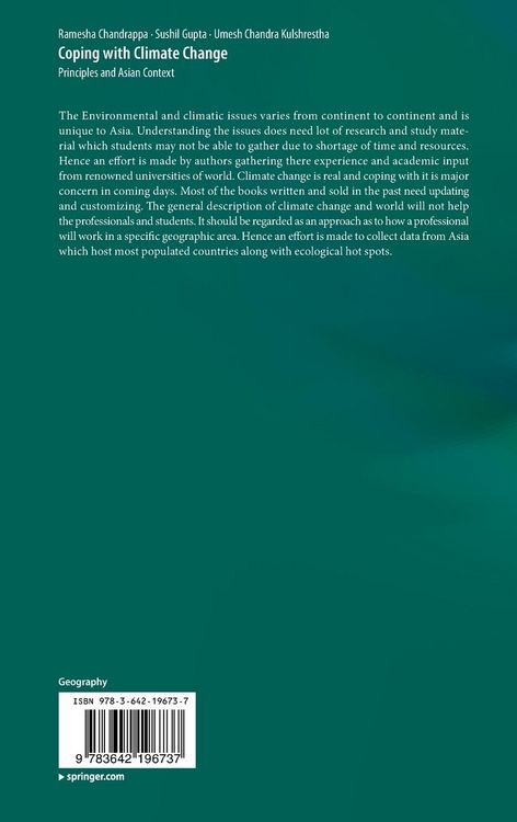 Produktbild: Coping with Climate Change