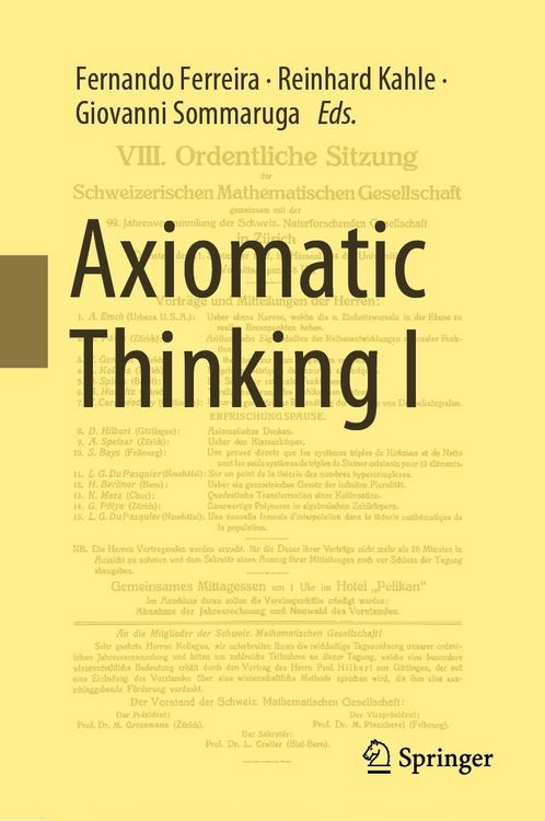 Produktbild: Axiomatic Thinking I