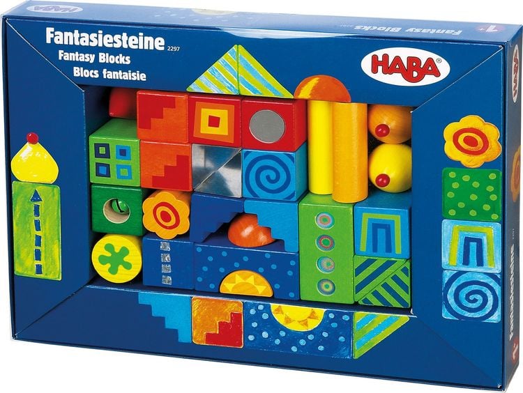 Produktbild: HABA Fantasiesteine, Holz-Bausteine