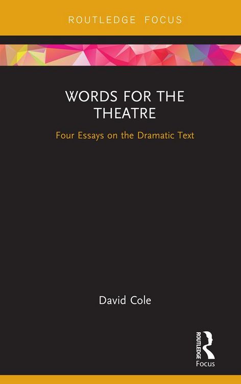 Produktbild: Words for the Theatre