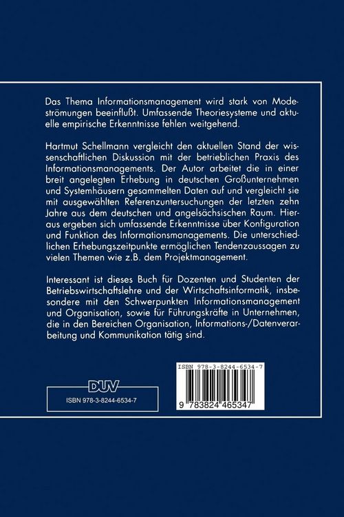 Produktbild: Informationsmanagement