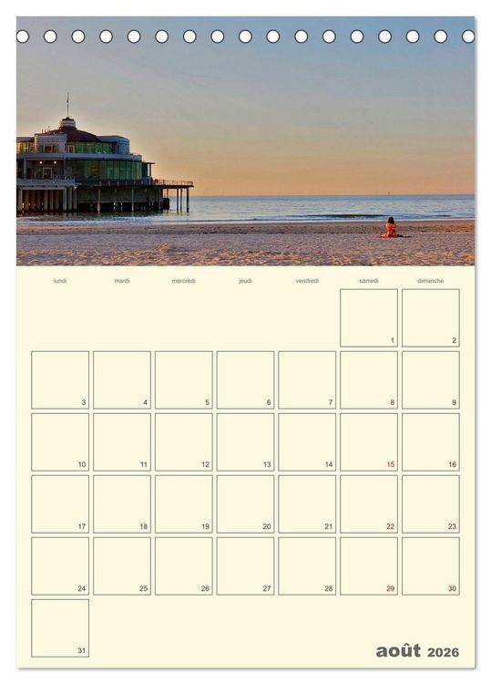 Produktbild: Comt&eacute; belge de Flandre (Calendrier de bureau 2026 DIN A5 horizontal), CALVENDO calendrier mensuel