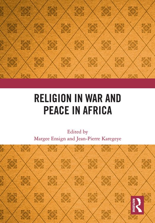 Produktbild: Religion in War and Peace in Africa