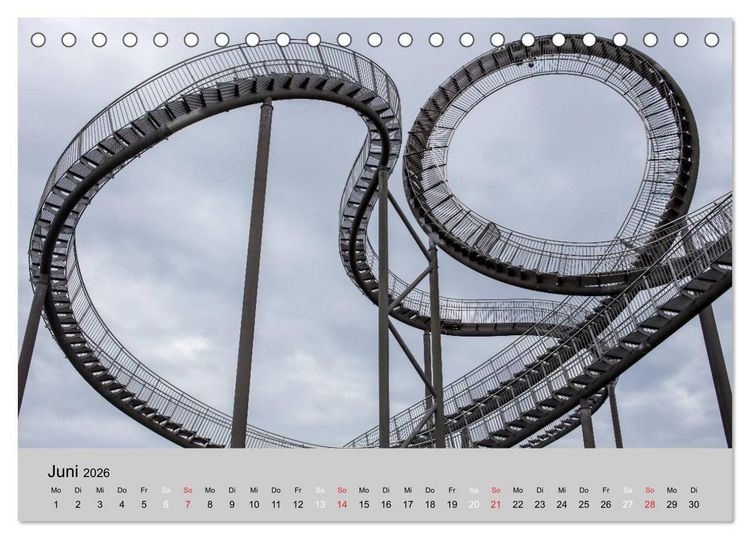 Produktbild: Ruhrgebiets-Impressionen 2026 (Tischkalender 2026 DIN A5 quer), CALVENDO Monatskalender