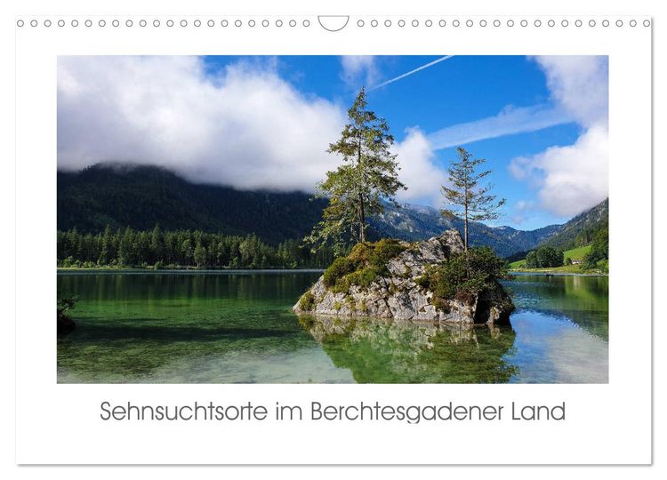 Produktbild: Sehnsuchtsorte im Berchtesgadener Land (Wandkalender 2026 DIN A3 quer), CALVENDO Monatskalender