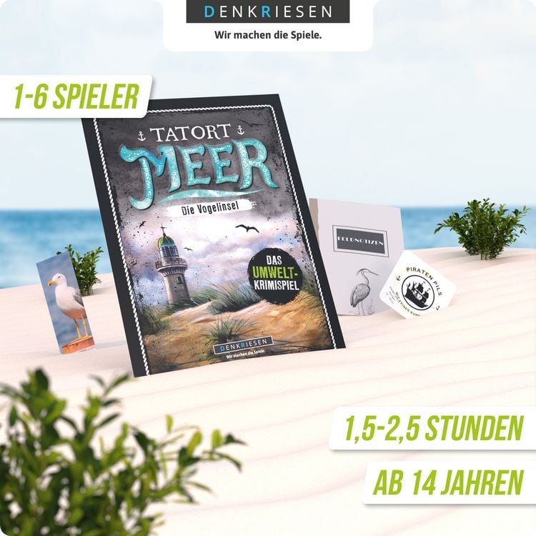 Produktbild: DENKRIESEN - Tatort Meer - Die Vogelinsel