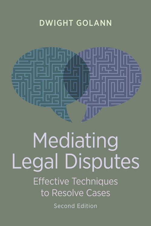 Produktbild: Mediating Legal Disputes