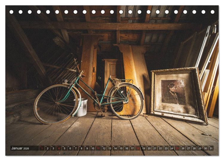 Produktbild: Faszination - Lost Places (Tischkalender 2026 DIN A5 quer), CALVENDO Monatskalender
