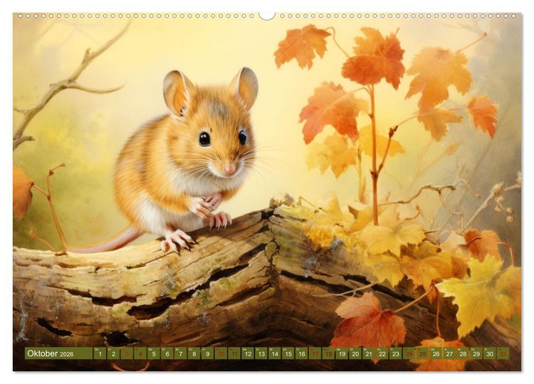 Produktbild: Zw&ouml;lf Monate im Wald (Wandkalender 2026 DIN A2 quer), CALVENDO Monatskalender