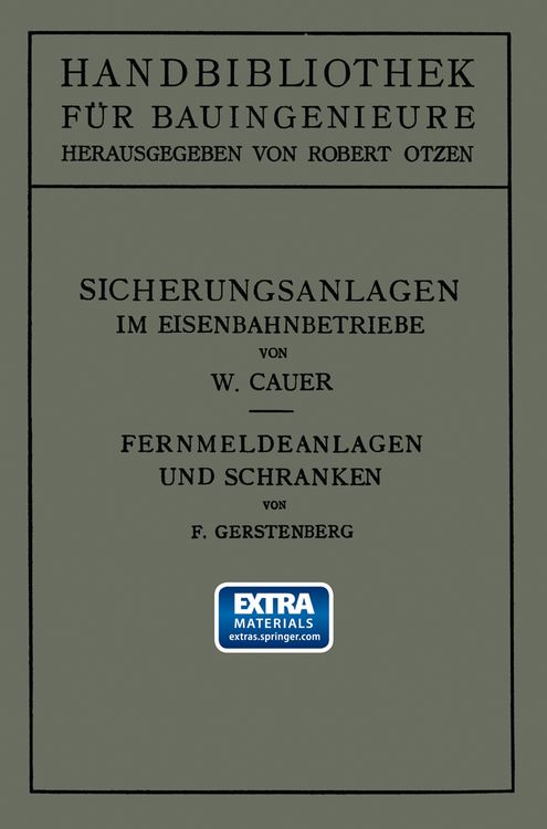 Produktbild: Sicherungsanlagen im Eisenbahnbetriebe