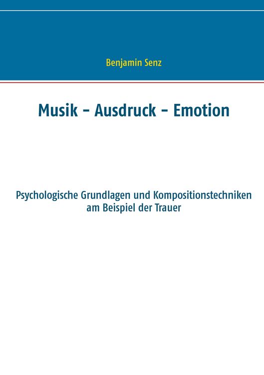 Produktbild: Musik - Ausdruck - Emotion