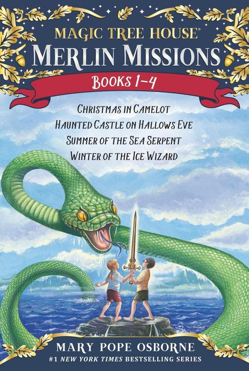 Produktbild: Magic Tree House Merlin Missions Books 1-4