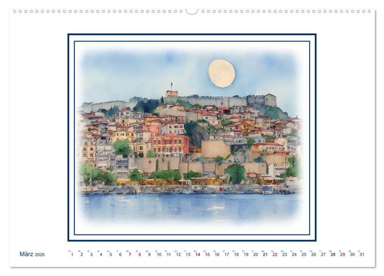 Produktbild: Urlaubsparadies Griechenland (Wandkalender 2026 DIN A2 quer), CALVENDO Monatskalender