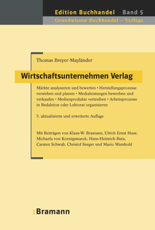 Produktbild: Wirtschaftsunternehmen Verlag