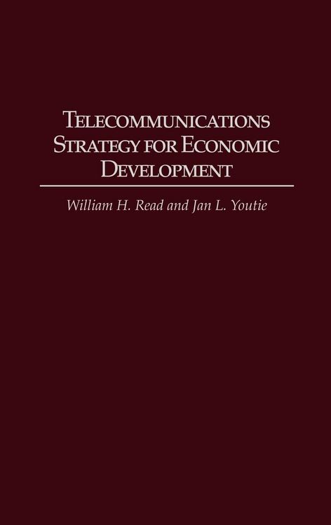 Produktbild: Telecommunications Strategy for Economic Development