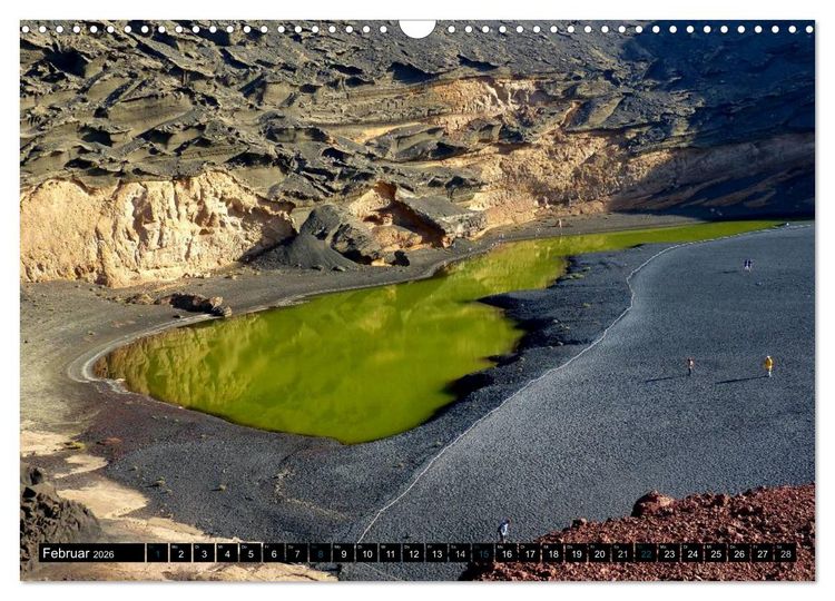 Produktbild: Vulkaninsel Lanzarote (Wandkalender 2026 DIN A3 quer), CALVENDO Monatskalender