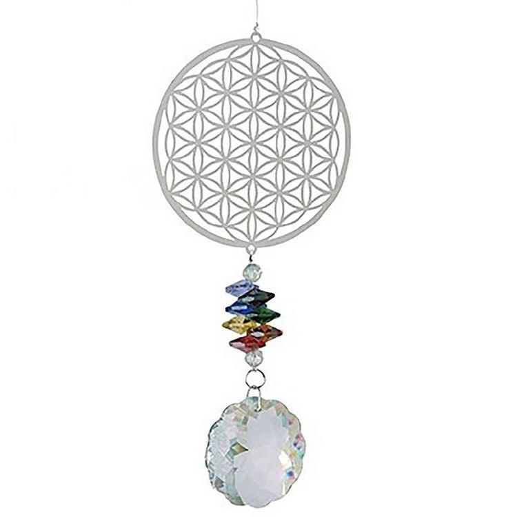 Produktbild: Crystal Sundrop "Blume des Lebens"