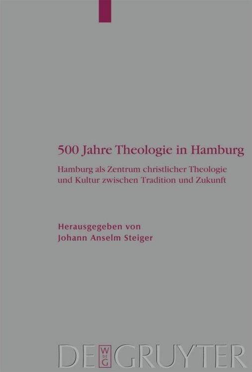 Produktbild: 500 Jahre Theologie in Hamburg