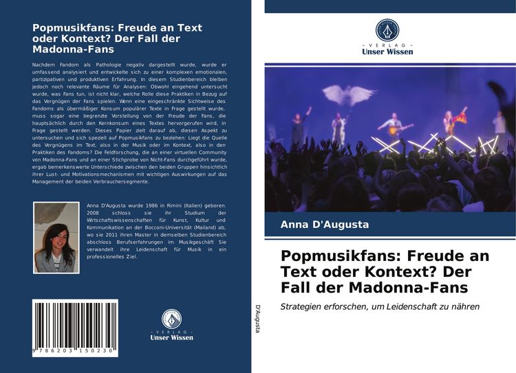 Produktbild: Popmusikfans: Freude an Text oder Kontext? Der Fall der Madonna-Fans