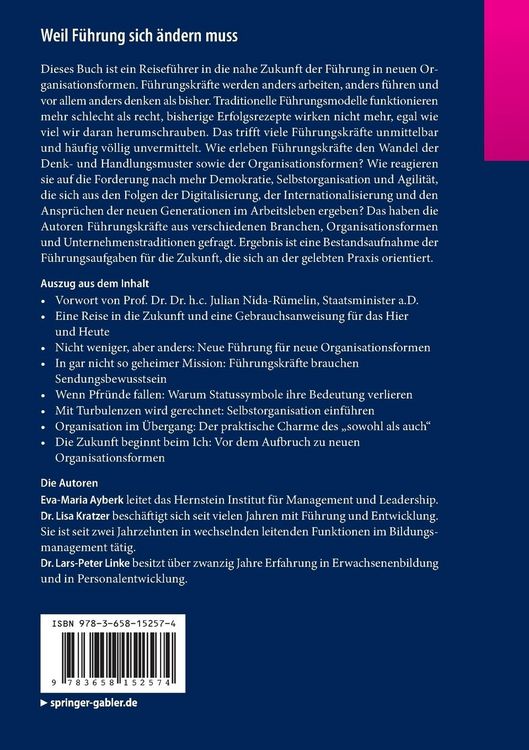 Produktbild: Weil F&uuml;hrung sich &auml;ndern muss