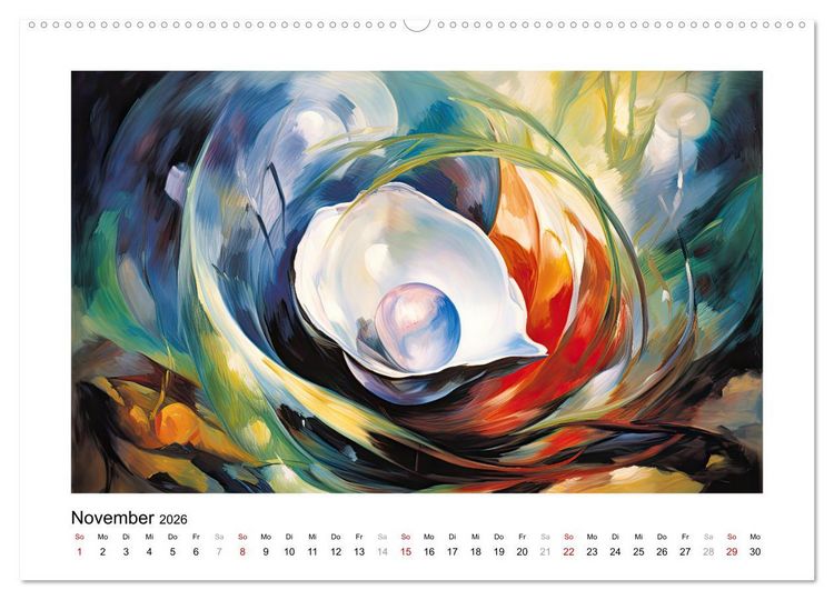 Produktbild: Unterwasserwelt, bunt und wundersch&ouml;n (hochwertiger Premium Wandkalender 2026 DIN A2 quer), Kunstdruck in Hochglanz