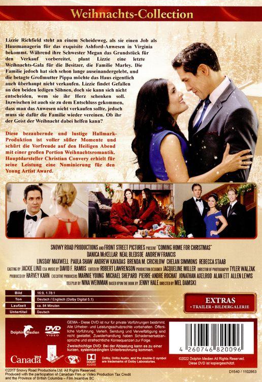 Produktbild: Coming Home For Christmas - Der Geist der Liebe