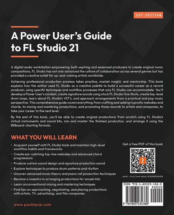 Produktbild: A Power User's Guide to FL Studio 21