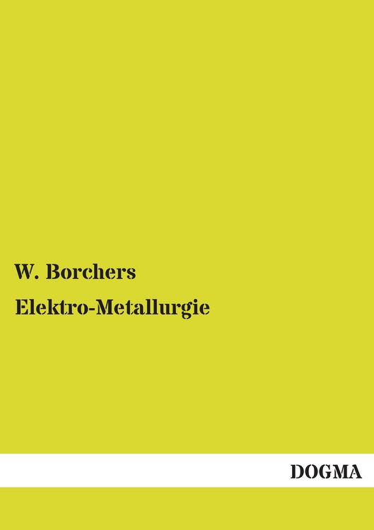 Produktbild: Elektro-Metallurgie