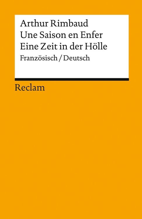 Produktbild: Une Saison en Enfer / Eine Zeit in der H&ouml;lle