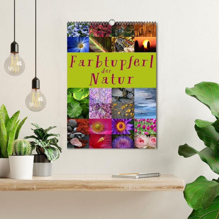 Produktbild: Farbtupferl der Natur (Wandkalender 2026 DIN A3 hoch), CALVENDO Monatskalender