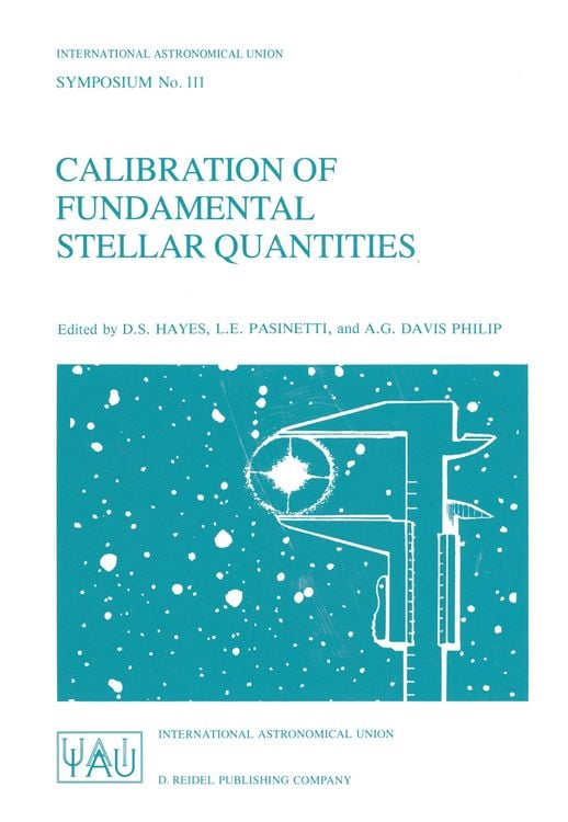 Produktbild: Calibration of Fundamental Stellar Quantities