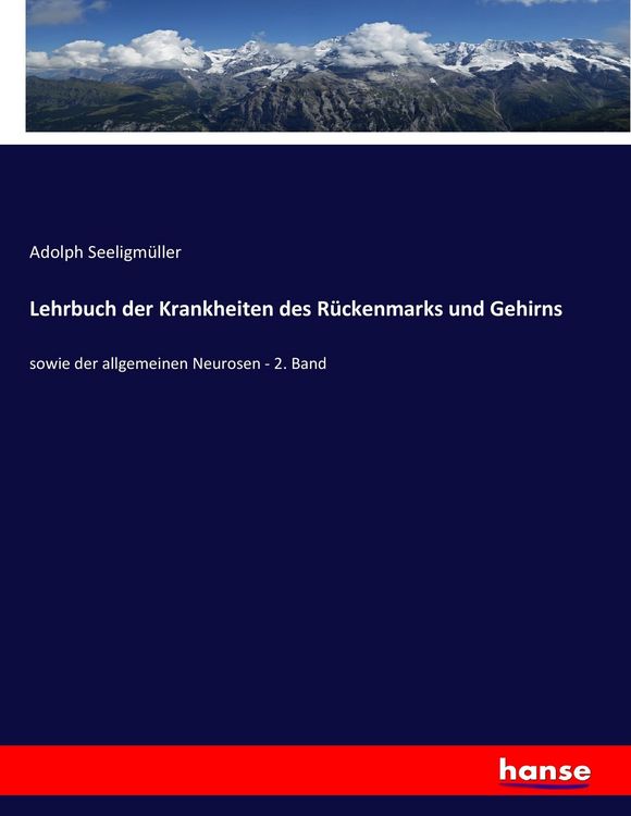 Produktbild: Lehrbuch der Krankheiten des R&uuml;ckenmarks und Gehirns