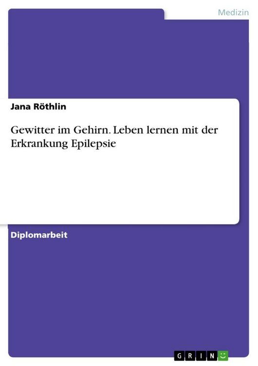 Produktbild: Gewitter im Gehirn. Leben lernen mit der Erkrankung Epilepsie