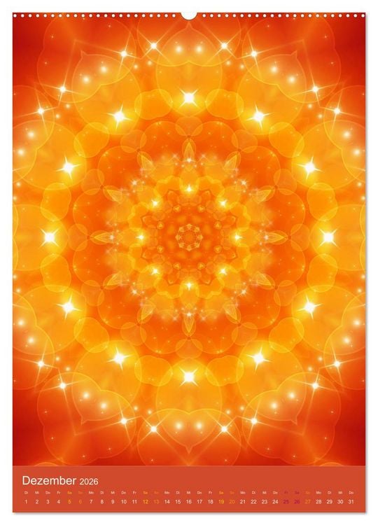 Produktbild: Lichtvolle Mandalas (Wandkalender 2026 DIN A2 hoch), CALVENDO Monatskalender