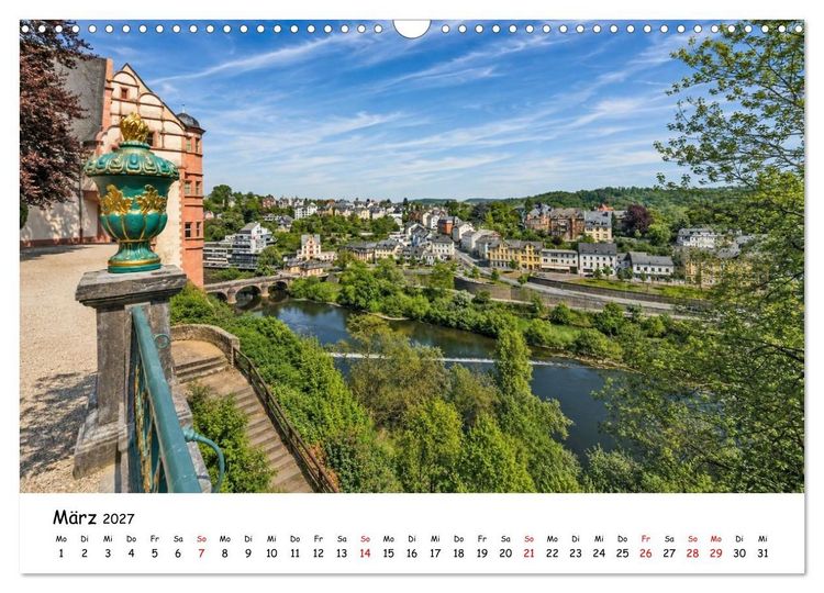 Produktbild: Weilburg &ndash; Im Herzen der Residenz (Wandkalender 2027 DIN A3 quer), CALVENDO Monatskalender