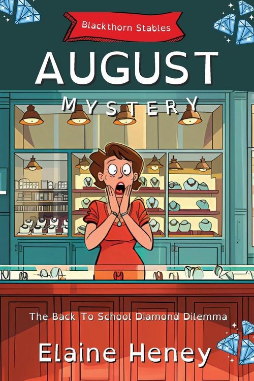 Produktbild: The Back To School Diamond Dilemma | Blackthorn Stables August Mystery - Dyslexia Friendly