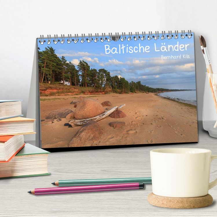 Produktbild: Baltische L&auml;nder (Tischkalender 2026 DIN A5 quer), CALVENDO Monatskalender