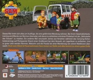Produktbild: Feuerwehrmann Sam: Gef&auml;hrliche Wanderung-Das CD H&ouml;rspiel